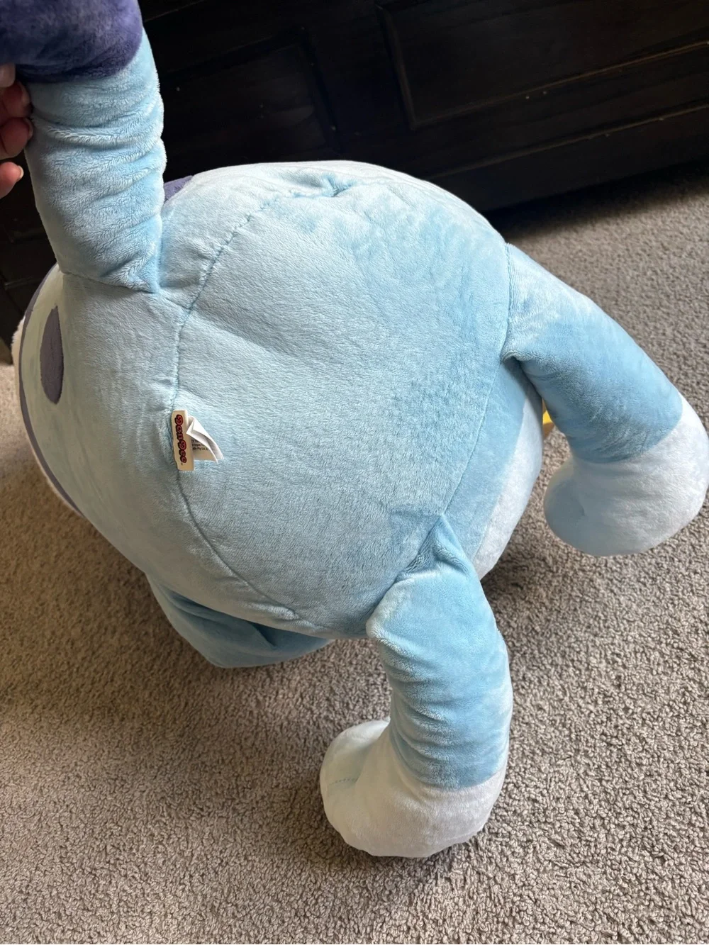 Bluey Santa Extra Large Plush Stuffed Animal for Kids Christmas Holiday